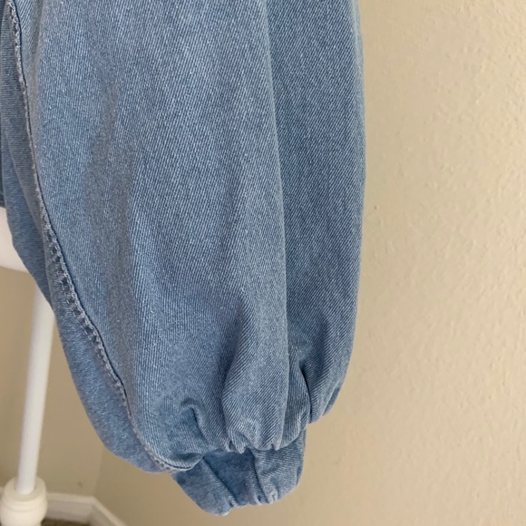 SOLD Balloon sleeve denim jacket - Picture 4 of 4